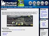 Portland Streetcar, Inc. Web Site